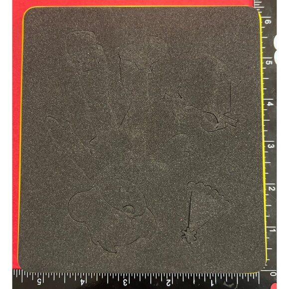 Sizzix Bigz Die Party Bear Boy Body W/ Hat & Gift 656313 Build A Bear - Picture 4 of 4